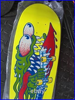 Santa Cruz Keith Meek Slasher Yellow Deck Skateboard