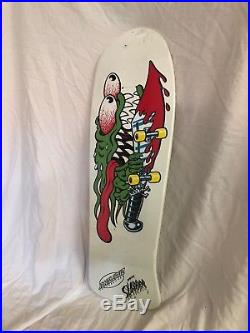 Santa Cruz Keith Meek Slasher rare re-issue skateboard deck