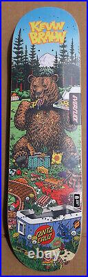 Santa Cruz Kevin Braun Great Outdoors Everslick Skateboard Deck Rare