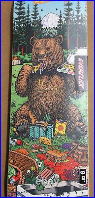 Santa Cruz Kevin Braun Great Outdoors Everslick Skateboard Deck Rare