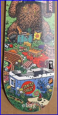 Santa Cruz Kevin Braun Great Outdoors Everslick Skateboard Deck Rare