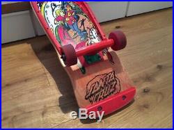Santa Cruz Klaus Grabke Melting Clocks Skateboard vintage original