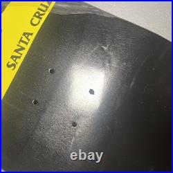 Santa Cruz Knox Cop Beater Black Reissue Skateboard Tom Knox Black RARE