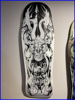 Santa Cruz LIMITED Primeval WHITEOUT Erick Winkowski Ken Taylor Skateboard Deck
