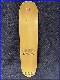 Santa Cruz Lee Smith EZ Money Skateboard Deck Signed