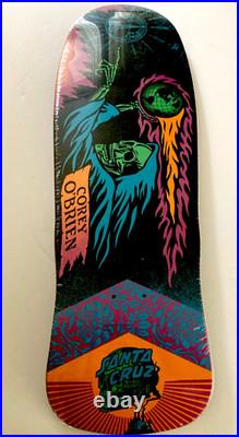 Santa Cruz Limited Corey O''Brien Skateboard Deck 9.85x 30 Shepard Fairey Model