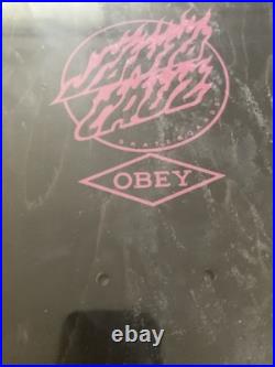 Santa Cruz Limited Corey O''Brien Skateboard Deck 9.85x 30 Shepard Fairey Model