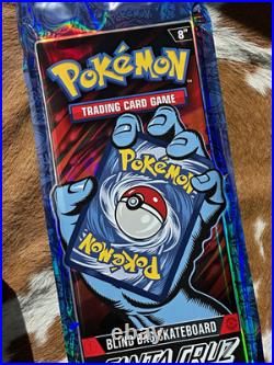 Santa Cruz Limited Edition Pokémon TCG Skateboard, Multicolor Wood Deck