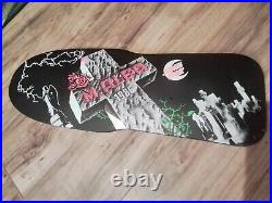 Santa Cruz M. ALBA 1986 Reissue Skateboard Deck BLACK