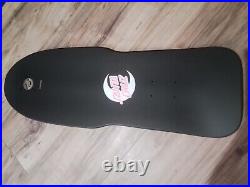 Santa Cruz M. ALBA 1986 Reissue Skateboard Deck BLACK