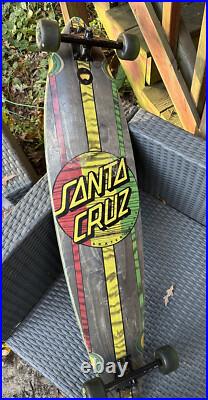 Santa Cruz Mahaka Rasta Skateboard 9.9x43.5