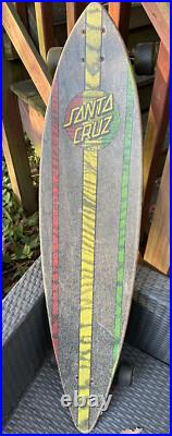 Santa Cruz Mahaka Rasta Skateboard 9.9x43.5