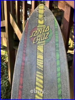 Santa Cruz Mahaka Rasta Skateboard 9.9x43.5