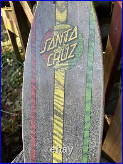 Santa Cruz Mahaka Rasta Skateboard 9.9x43.5