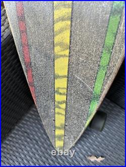 Santa Cruz Mahaka Rasta Skateboard 9.9x43.5