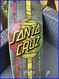 Santa Cruz Mahaka Rasta Skateboard 9.9x43.5