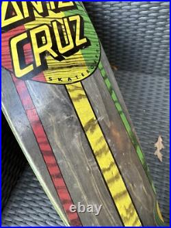Santa Cruz Mahaka Rasta Skateboard 9.9x43.5