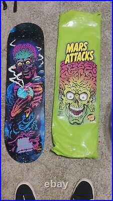 Santa Cruz Mars Attack #3 Atomic Galaxy Skateboard