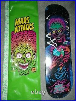 Santa Cruz Mars Attacks #3 Atomic Galaxy Skateboard Deck