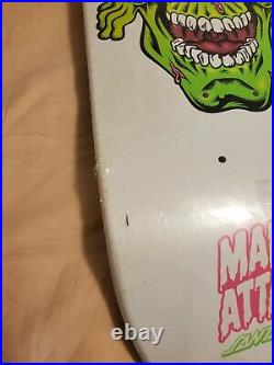 Santa Cruz Mars Attacks #6 Glowing Fear Skateboard Deck