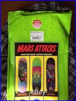 Santa Cruz Mars Attacks Blind Bag Skateboard Deck + Rude Dude Grip Tape