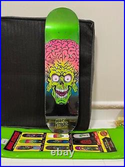 Santa Cruz Mars Attacks Blind Bag Skateboard Metallic Terror Deck IN SHRINK