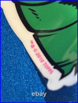 Santa Cruz Mars Attacks! Blue Sparkle Reaper Skateboard Deck 2018