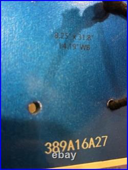 Santa Cruz Mars Attacks! Blue Sparkle Reaper Skateboard Deck 2018