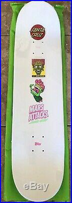 Santa Cruz Mars Attacks, Glow in the Dark Skateboard Deck # 6