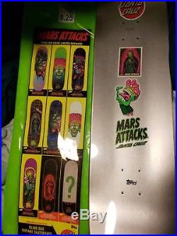 Santa Cruz Mars Attacks Limited Edition Skateboard Deck. Divine Heritage