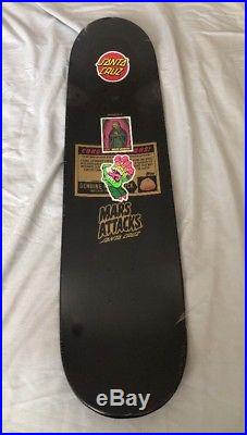 Santa Cruz Mars Attacks Maid Of Mars Ltd Skateboard Deck Rare 1/250