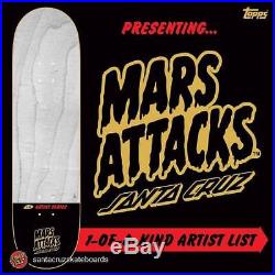 Santa Cruz / Mars Attacks Mystery Blind Bag Skateboard Deck Pre-Order GPK