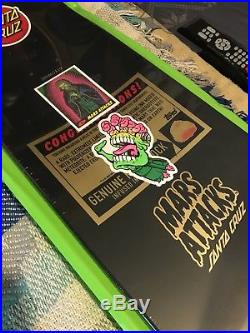 Santa Cruz / Mars Attacks Mystery Blind Bag Skateboard Deck limited stock