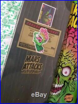 Santa Cruz Mars Attacks RARE 1 of 1 Hand painted by artist YYYY'S