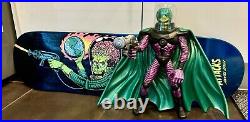 Santa Cruz Mars Attacks! Sparkle Reaper Skateboard with Martian Supreme Commander