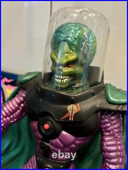 Santa Cruz Mars Attacks! Sparkle Reaper Skateboard with Martian Supreme Commander