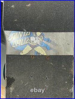 Santa Cruz Marvel Exclusive Cruiser Skateboard Marvel Wolverine Rare