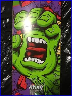 Santa Cruz Marvel Hulk Screaming Hand Skateboard