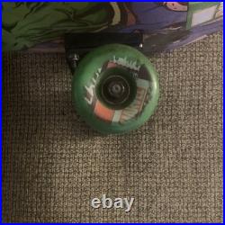 Santa Cruz Marvel Hulk Vintage Complete Skateboard Green Purple Multicolor Wood