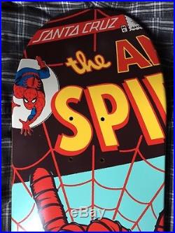 Santa Cruz Marvel Spiderman Hand Skateboard Deck (8 x 31.6)