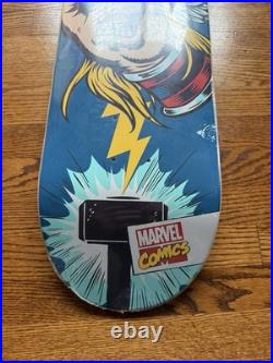 Santa Cruz Marvel Thor Screaming Hand Skateboard Deck Sealed