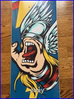 Santa Cruz Marvel Thor Screaming Hand Skateboard Deck Sealed