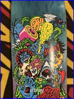 Santa Cruz Mash-up Skateboard Deck Screaming Hand, Jason Jesse, Tom Knox