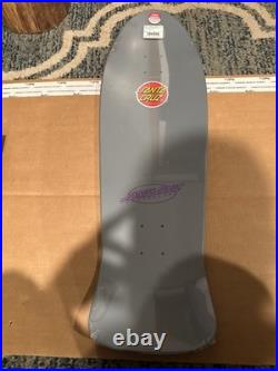 Santa Cruz Meek Slasher blacklight glow Skateboard Deck 10.1x31.13 BRAND NEW