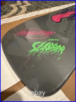 Santa Cruz Meek Slasher blacklight glow Skateboard Deck 10.1x31.13 BRAND NEW