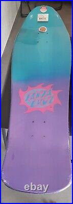 Santa Cruz Metallic Jason Jessee Neptune Skateboard Deck Reissue