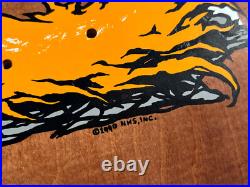 Santa Cruz NHS 1990 Bod Boyle Sick Cat Reissue Brown Stain Skateboard Deck