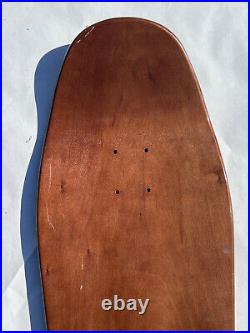 Santa Cruz NHS 1990 Bod Boyle Sick Cat Reissue Brown Stain Skateboard Deck