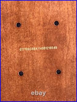 Santa Cruz NHS 1990 Bod Boyle Sick Cat Reissue Brown Stain Skateboard Deck