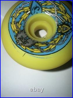 Santa Cruz NOS Vintage Bullet 66 Skateboard Speed Wheels RARE OG Originals